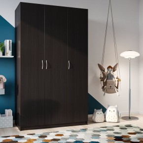 Шкаф ПЕГАС трехдверный, цвет Дуб Венге в Ялуторовске - yalutorovsk.ok-mebel.com | фото 2
