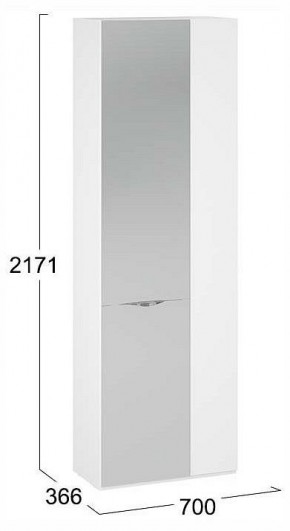Шкаф платяной Глосс СМ-319.07.017 в Ялуторовске - yalutorovsk.ok-mebel.com | фото 4