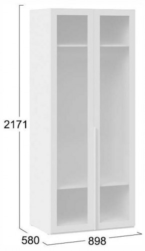 Шкаф платяной Порто СМ-393.07.009 в Ялуторовске - yalutorovsk.ok-mebel.com | фото 3