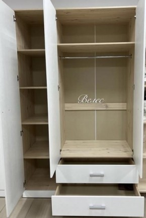 Шкаф "Милана" 3-х створчатый с 2 ящиками в Ялуторовске - yalutorovsk.ok-mebel.com | фото 2