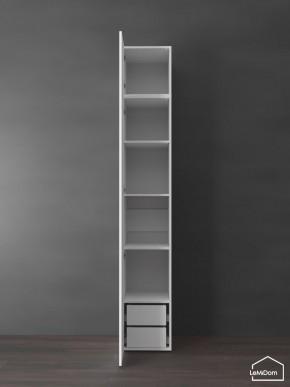 Шкаф с антресолью Linnea MHR-1POA-4 2450х400х510 (Белый-М 11.1.2) в Ялуторовске - yalutorovsk.ok-mebel.com | фото 6