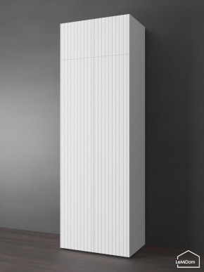 Шкаф с антресолью Linnea MHR-2POA-1 2450х800х510 (Белый-М 11.1.2) в Ялуторовске - yalutorovsk.ok-mebel.com | фото