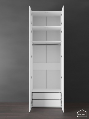 Шкаф с антресолью Linnea MHR-2POA-3 2450х800х510 (Белый-М 11.1.2) в Ялуторовске - yalutorovsk.ok-mebel.com | фото 5
