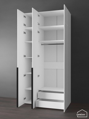 Шкаф с антресолью Linnea MHR-3A-2 2450х1200х510 (Белый-М 11.1.2) в Ялуторовске - yalutorovsk.ok-mebel.com | фото 5