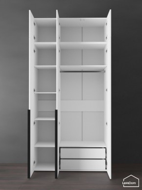 Шкаф с антресолью Linnea MHR-3A-2 2450х1200х510 (Белый-М 11.1.2) в Ялуторовске - yalutorovsk.ok-mebel.com | фото 6