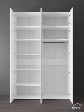 Шкаф с антресолью Linnea MHR-4POA-1 2450х1600х510 (Белый-М 11.1.2) в Ялуторовске - yalutorovsk.ok-mebel.com | фото 4