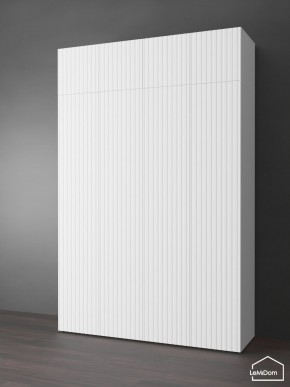 Шкаф с антресолью Linnea MHR-4POA-2 2450х1600х510 (Белый-М 11.1.2) в Ялуторовске - yalutorovsk.ok-mebel.com | фото