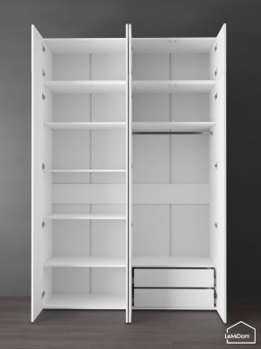 Шкаф с антресолью Linnea MHR-4POA-2 2450х1600х510 (Белый-М 11.1.2) в Ялуторовске - yalutorovsk.ok-mebel.com | фото 5