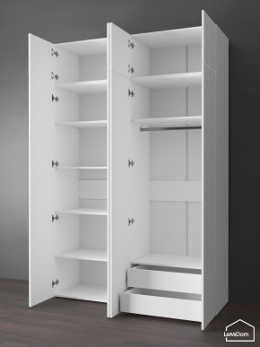Шкаф с антресолью Linnea MHR-4POA-2 2450х1600х510 (Белый-М 11.1.2) в Ялуторовске - yalutorovsk.ok-mebel.com | фото 6