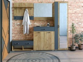 Шкаф ун-й с зеркалом НКМ Бостон Секция 5 в Ялуторовске - yalutorovsk.ok-mebel.com | фото 2