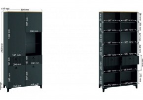 Шкаф-витрина Ника в Ялуторовске - yalutorovsk.ok-mebel.com | фото 3