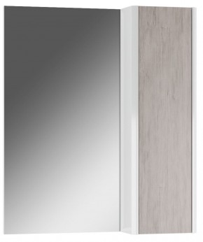 Шкаф-зеркало Uno 60 Дуб серый левый/правый Домино (DU1503HZ) в Ялуторовске - yalutorovsk.ok-mebel.com | фото