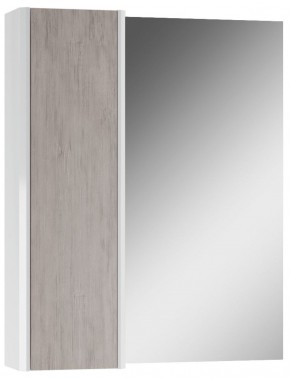 Шкаф-зеркало Uno 60 Дуб серый левый/правый Домино (DU1503HZ) в Ялуторовске - yalutorovsk.ok-mebel.com | фото 2