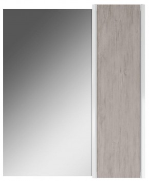 Шкаф-зеркало Uno 60 Дуб серый левый/правый Домино (DU1503HZ) в Ялуторовске - yalutorovsk.ok-mebel.com | фото 5