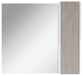 Шкаф-зеркало Uno 80 Дуб серый левый/правый Домино (DU1504HZ) в Ялуторовске - yalutorovsk.ok-mebel.com | фото 5