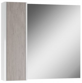 Шкаф-зеркало Uno 80 Дуб серый левый/правый Домино (DU1504HZ) в Ялуторовске - yalutorovsk.ok-mebel.com | фото 6
