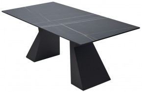 Стол БОГАРТ 200 TITANIUM BLACK PULIDO, керамика / Черный М-City в Ялуторовске - yalutorovsk.ok-mebel.com | фото 5