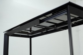Стол CREMONA 180 KL-99 Белый мрамор матовый, итальянская керамика / черный каркас, ®DISAUR в Ялуторовске - yalutorovsk.ok-mebel.com | фото 13