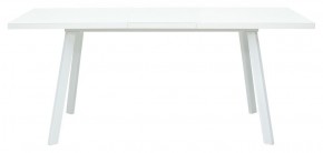 Стол ФИН 120 Белый, стекло/ Белый каркас М-City в Ялуторовске - yalutorovsk.ok-mebel.com | фото 2