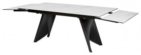 Стол IVAR 180 MARBLES KL-99 Белый мрамор, итальянская керамика/серый, ®DISAUR в Ялуторовске - yalutorovsk.ok-mebel.com | фото 10