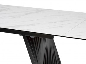 Стол IVAR 180 MARBLES KL-99 Белый мрамор, итальянская керамика/серый, ®DISAUR в Ялуторовске - yalutorovsk.ok-mebel.com | фото 8