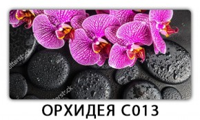 Стол раздвижной Трилогия с фотопечатью Орхидея R041 в Ялуторовске - yalutorovsk.ok-mebel.com | фото 11