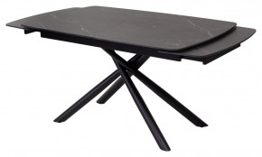 Стол RIVOLI 140 MATT BLACK MARBLE SOLID CERAMIC / BLACK, ®DISAUR в Ялуторовске - yalutorovsk.ok-mebel.com | фото 8