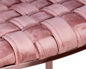 Стул барный DOBRIN EMMA ROSE GOLD, розовый велюр (VF-10) в Ялуторовске - yalutorovsk.ok-mebel.com | фото 9