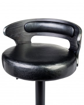 Стул барный DOBRIN FRED BLACK, чёрное дерево, чёрный в Ялуторовске - yalutorovsk.ok-mebel.com | фото 6