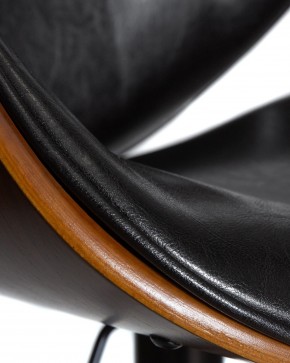 Стул барный DOBRIN JACK BLACK, цвет черный глянец PU ABD 002 в Ялуторовске - yalutorovsk.ok-mebel.com | фото 9