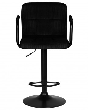 Стул барный DOBRIN KRUGER ARM BLACK, черный вельвет (LAR-E2041-52) в Ялуторовске - yalutorovsk.ok-mebel.com | фото 6
