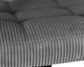 Стул барный DOBRIN KRUGER ARM BLACK, серый вельвет (LAR-E2041-25) в Ялуторовске - yalutorovsk.ok-mebel.com | фото 8