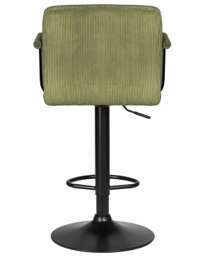 Стул барный DOBRIN KRUGER ARM BLACK, зеленый вельвет (LAR-E2041-7) в Ялуторовске - yalutorovsk.ok-mebel.com | фото 5
