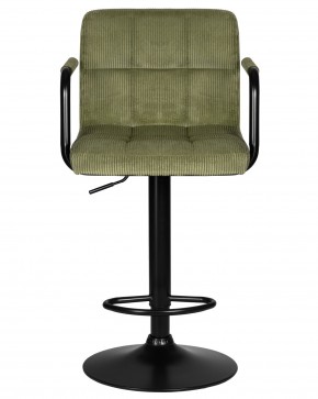Стул барный DOBRIN KRUGER ARM BLACK, зеленый вельвет (LAR-E2041-7) в Ялуторовске - yalutorovsk.ok-mebel.com | фото 6