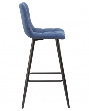 Стул барный DOBRIN NICOLE, черные матовые ножки, синяя ткань (UF860-14B) в Ялуторовске - yalutorovsk.ok-mebel.com | фото 3