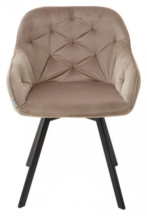 Стул GALE 360 град. поворот. BLUVEL-40 BEIGE, велюр/ черный каркас, М-City в Ялуторовске - yalutorovsk.ok-mebel.com | фото 6