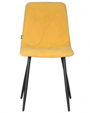 Стул обеденный DOBRIN CHILLY ROMBO, Горчичный Simple 15, основание черное в Ялуторовске - yalutorovsk.ok-mebel.com | фото 6
