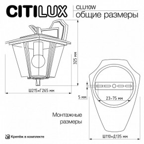 Светильник на штанге Citilux FORTS CLU10W в Ялуторовске - yalutorovsk.ok-mebel.com | фото 9