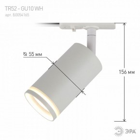 Светильник на штанге Эра  TR52 - GU10 WH в Ялуторовске - yalutorovsk.ok-mebel.com | фото 6