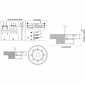 Светильник на штанге Imperiumloft RH Marais Round Chandelier 40,2668 в Ялуторовске - yalutorovsk.ok-mebel.com | фото 11