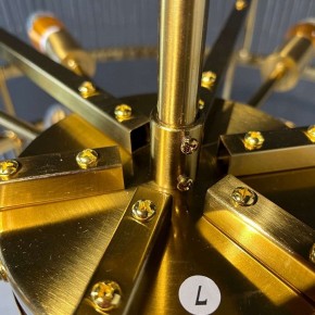 Светильник на штанге Imperiumloft RH Marais Round Chandelier 40,2668 в Ялуторовске - yalutorovsk.ok-mebel.com | фото 5