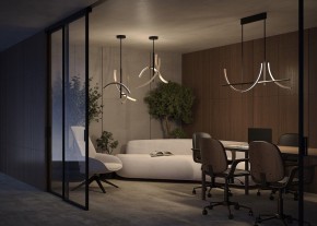 Светильник на штанге Maytoni Wabi MOD428PL-L20BK в Ялуторовске - yalutorovsk.ok-mebel.com | фото 5