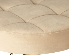 Табурет барный DOBRIN BRUNO GOLD, бежевый велюр (MJ9-10) в Ялуторовске - yalutorovsk.ok-mebel.com | фото