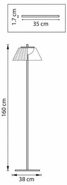 Торшер Lightstar Napoli 794710 в Ялуторовске - yalutorovsk.ok-mebel.com | фото 6