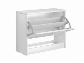 Тумба ОРИОН с одной полкой для обуви, цвет белый в Ялуторовске - yalutorovsk.ok-mebel.com | фото 2