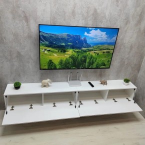 Тумба подвесная под ТВ LINES MTV4-MA 1150 Белый матовый (Белый-M 10.1.2) в Ялуторовске - yalutorovsk.ok-mebel.com | фото 11