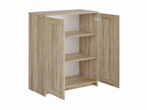 Тумба СИРИУС двухдверная, цвет Дуб Сонома в Ялуторовске - yalutorovsk.ok-mebel.com | фото 2