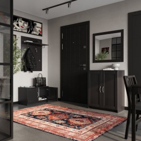 Тумба СИРИУС двухдверная, цвет Дуб Венге в Ялуторовске - yalutorovsk.ok-mebel.com | фото 4