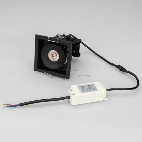 Встраиваемый светильник Arlight CL-SIMPLE-S80x80-9W Warm3000 (BK, 45 deg) 028149 в Ялуторовске - yalutorovsk.ok-mebel.com | фото 6