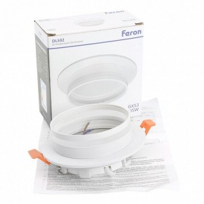 Встраиваемый светильник Feron DL502 51089 в Ялуторовске - yalutorovsk.ok-mebel.com | фото 9